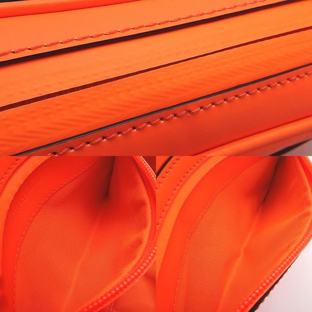 GUCCI Orange Leather Fanny Pack - Picture 9 of 10